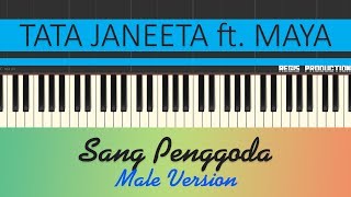 Download lagu Tata Janeeta feat. Maia Estianty - Sang Penggoda MALE (Karaoke Acoustic) by regis mp3