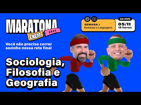 🏁MARATONA ENEM 2025 | Aula 03: Ciências Humanas e Linguagens