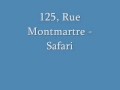125, Rue Montmartre - Safari 
