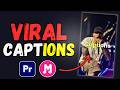 How To Make Viral Captions In Premiere Like Music Media