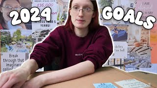 How to Make an INTENTIONAL 2024 Vision Board that ACTUALLY WORKS!