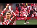 Cristiano Ronaldo warms up ahead of second Debut vs Newcastle United