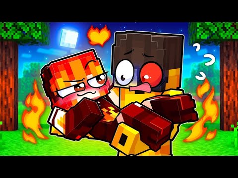 DATING The FIRE PRINCESS In Minecraft