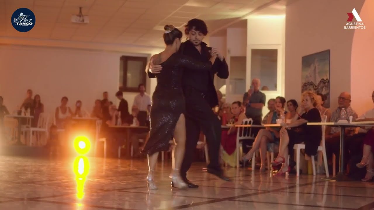 SABRINA MASSO y FEDERICO NAVEIRA (3/3) bailando en Flor de Tango Festival.