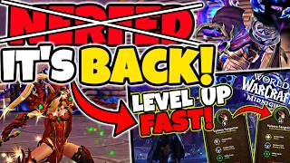 The Nerf Was UN-NERFED | Valeera XP Farming in Delves is BACK (Grudge Pit Valeera XP Farm)