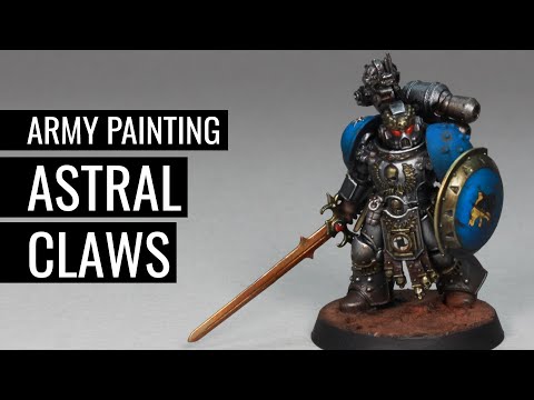 How to Paint ASTRAL CLAWS | Space Marines | Warhammer 40k