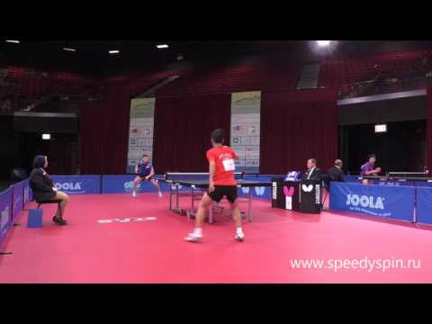 SIDORENKO rally. 2016 World Junior Table Tennis Championships,FHD