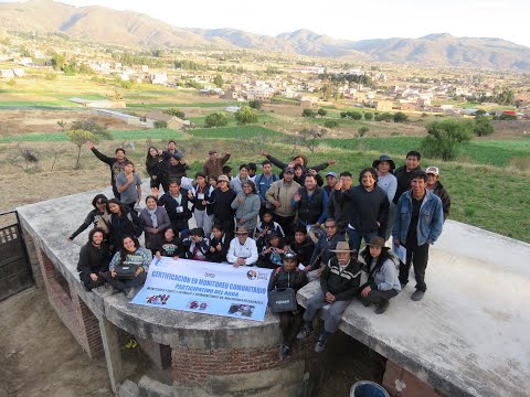 Proceso de “Certificación en Monitoreo Comunitario Participativo del Agua” en #Bolivia.