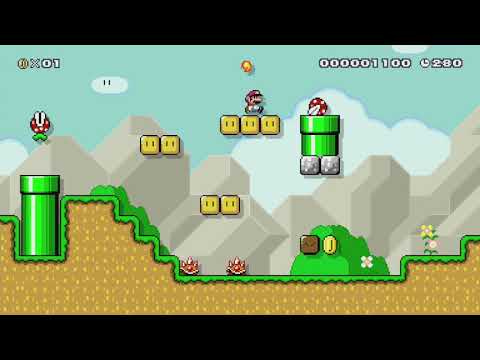 [Limited time]REMODEL SMB3 W1-2 by KOHI3 - Super Mario Maker - No Commentary 1bo
