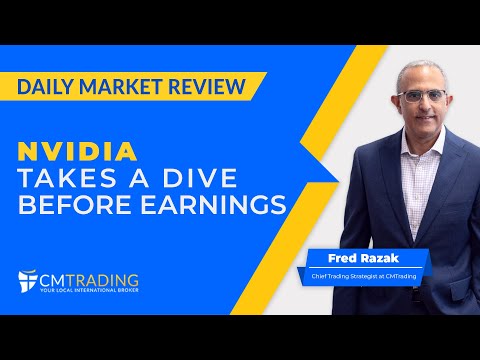 CMTrading Daily Market Review February 21st, 2024 - NVIDIA takes a dive before earnings.