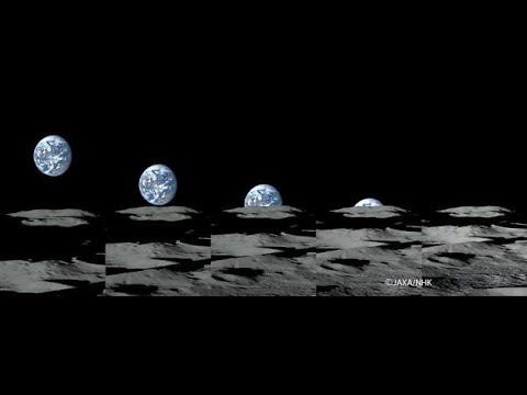 SONDA JAPONESA KAGUYA: IMAGENS DA LUA EM HD.