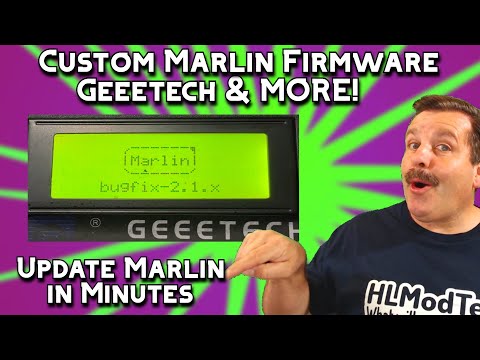 Update Geeetech A10M & More with Marlin Firmware Simple VSC steps