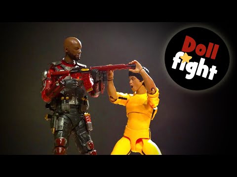 Bruce Lee vs Deadshot | Doll Fight