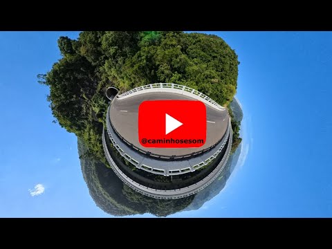 Serra do Pinto Itati RS Túneis Estrada e Natureza em 4K