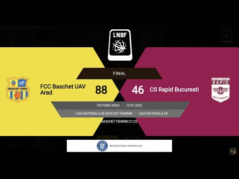 LNBF 2021-2022: FCC Baschet UAV Arad - Rapid București