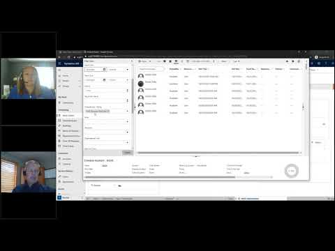 See video Scheduling from a Work Order in Dynamics 365 Field Service