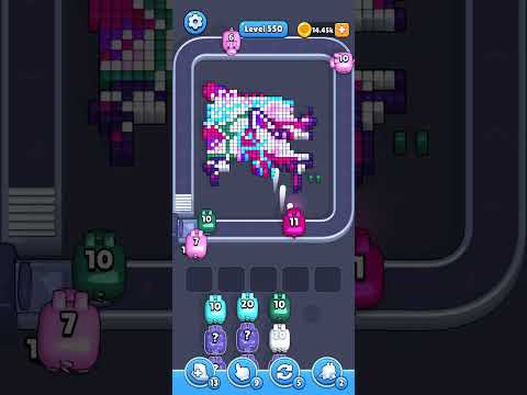 Pixel Flow Level 550 Walkthrough