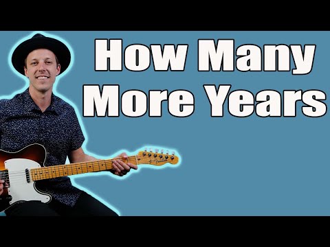Howlin' Wolf How Many More Years Guitar Lesson + Tutorial + TABS