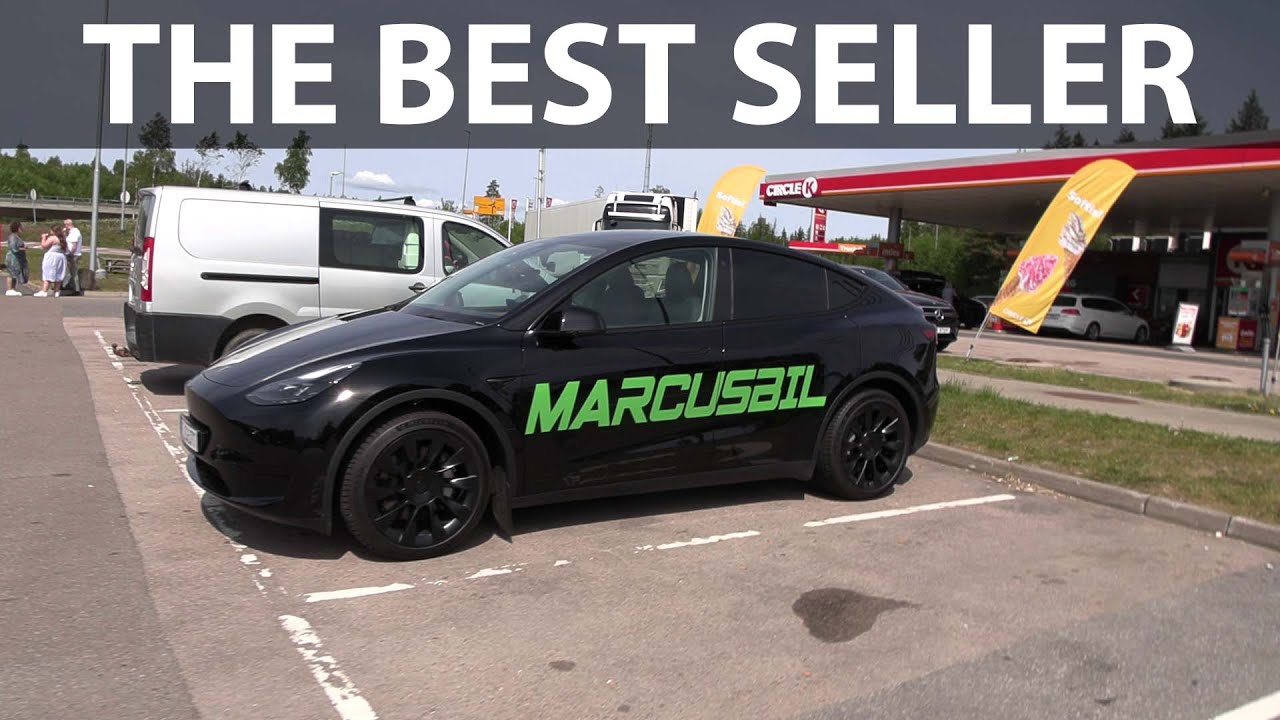 esla Model Y RWD Sunday driving