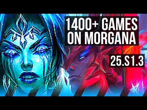 MORGANA vs YONE (MID) | 4/0/5, 1400+ games | KR Master | 25.S1.3