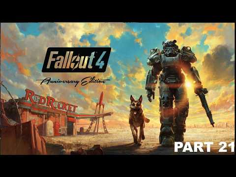 Fallout 4 Walkthrough Gameplay Part 21 - Getting this robot chip for virgil (No Commentary)