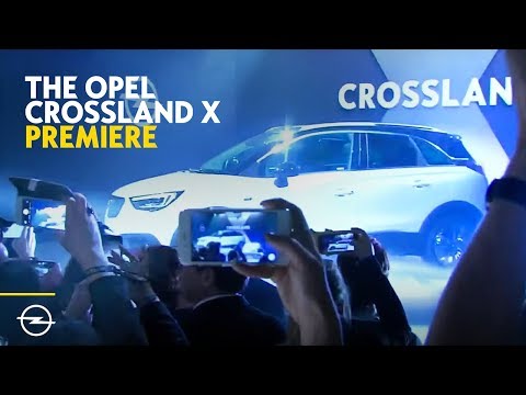 The Opel Crossland X: World Premiere
