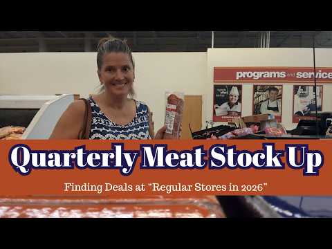 HUGE Meat Grocery Haul | Shopping at Gordon Food Service and Finding ALL the DEALS