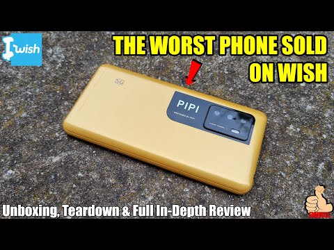 iWish: I bought the WORST $100 Smartphone from WISH...and it's called the "PIPI M3 PRO"