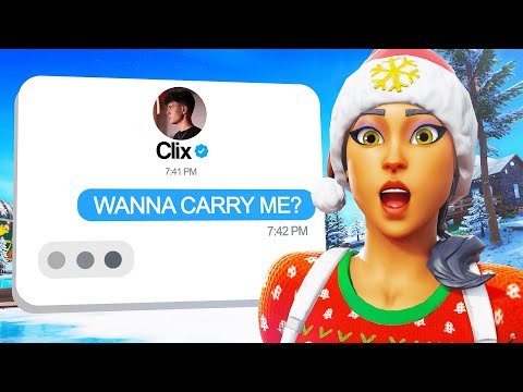 I Asked 100 Pros to CARRY Me to Unreal…