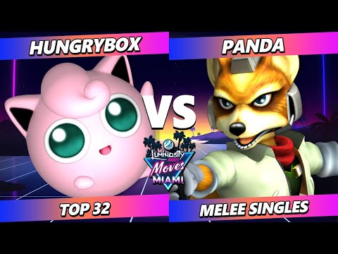 LMMM 2025 - Hungrybox (Jigglypuff) Vs. Panda (Fox) Smash Melee - SSBM
