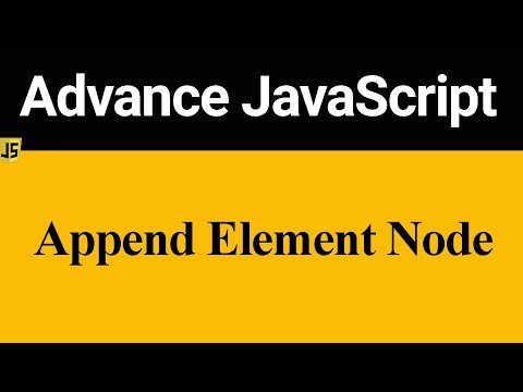 How to Append Element Node in JavaScript Hindi