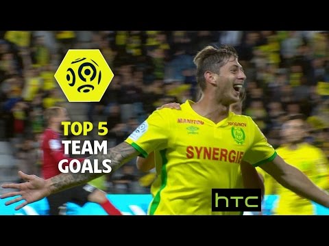 Top 5 team goals - season 2016-17 - Ligue 1