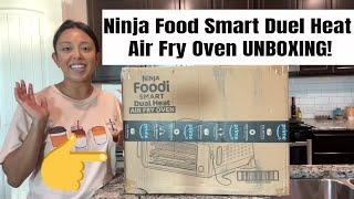 Unboxing the Ninja sp351 foodi smart 13-in-1 dual heat air fry countertop oven // NINJA TOASTER OVEN
