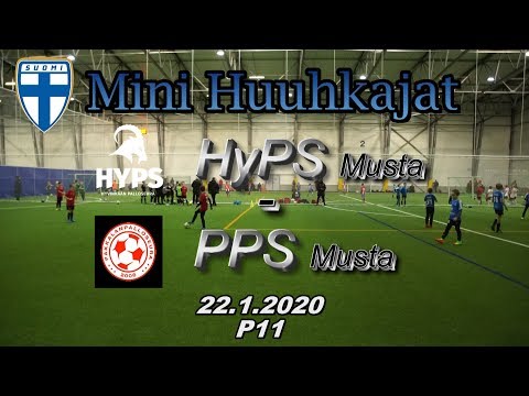 Mini Huuhkajat P11 HyPS Musta vs PPS Musta 22.1.2020