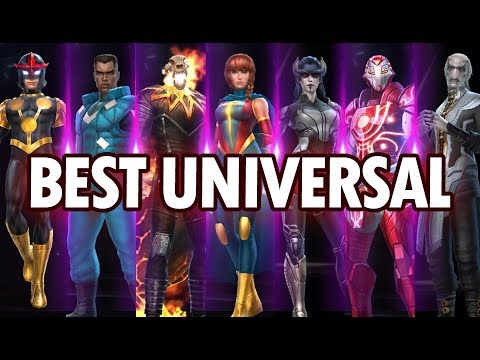 All Universal Characters Ranking From Worst To Best - MARVEL Future Fight