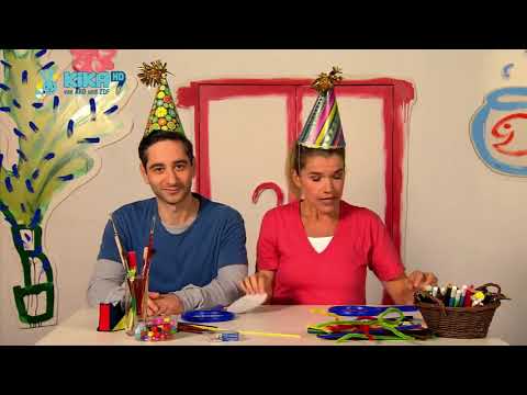 Anke und Denis basteln ein Spiegelbild - Die Sendung mit dem Elefanten, Folge 522