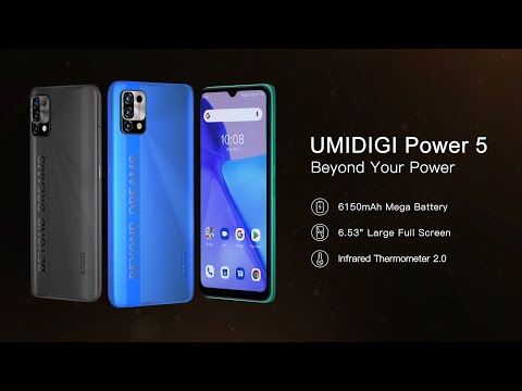 UMIDIGI Power 5, Non-contact Infrared Thermometer, 4GB+128GB, Triple Back Cameras