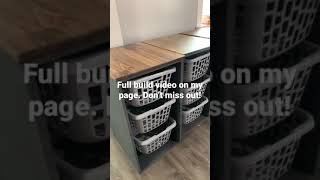 Fun little teaser for my laundry basket organizer! Selling them on Etsy #shorts