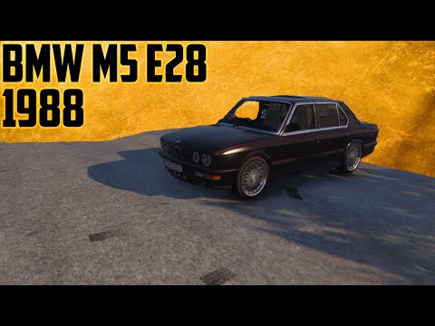 GTA V - Mods - BMW M5 E28 1988