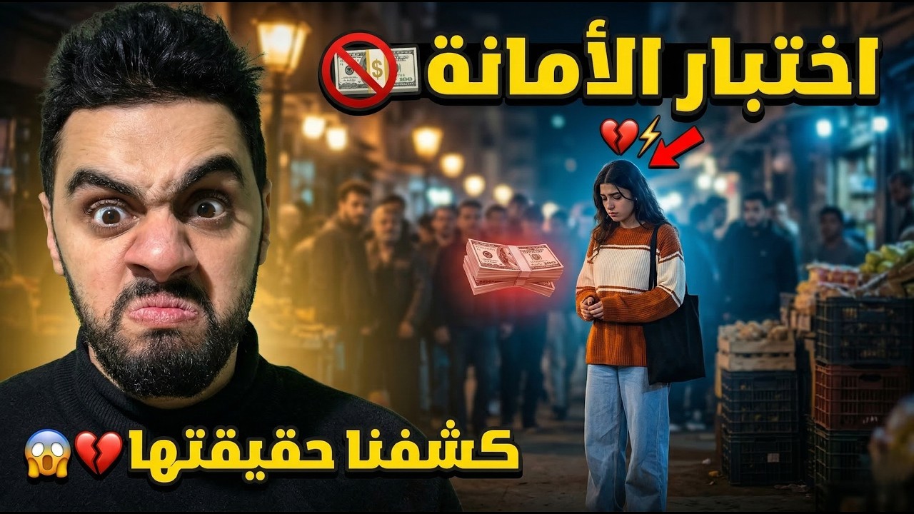 اختبرنا أمانتها بـ 100 دولار على الأرض.. النتيجة صدمتنا وكشفت حقيقتها! 💔💰