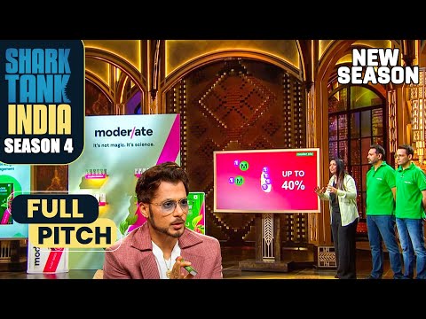 Moderate की unusual packaging पर Sharks ने दिया जबरदस्त reaction! | Shark Tank India S4 | Full Pitch