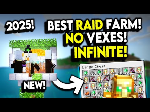 3,500 In 5 Minutes! BEST RAID Farm in Minecraft Bedrock 1.21+