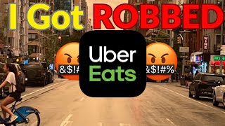 I Got Robbed While On Delivery 😡 Uber Eats Delivery POV