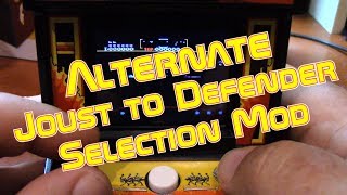 Joust to Defender Alternate Selection Mod