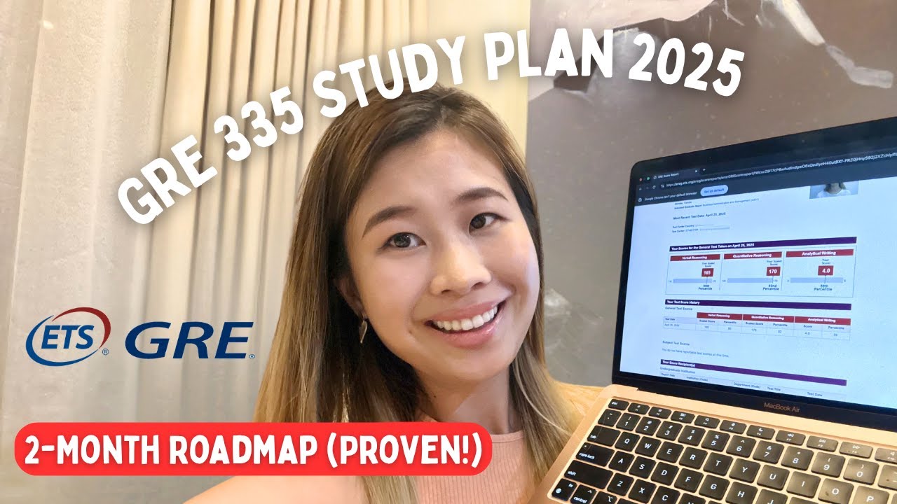 How I scored 335 on the GRE - Olivia's YouTube video