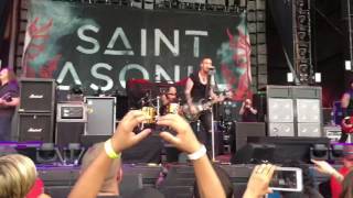 Saint Asonia - Dying Slowly/Just Like You (TDG) LIVE! 8/17/16 Isleta  Pavilion  Albq NM