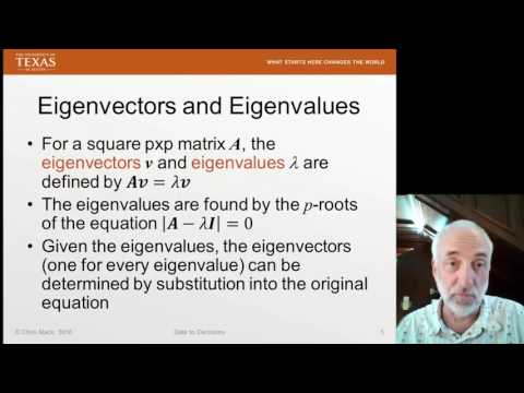 Lecture53 (Data2Decision) Principal Component Analysis
