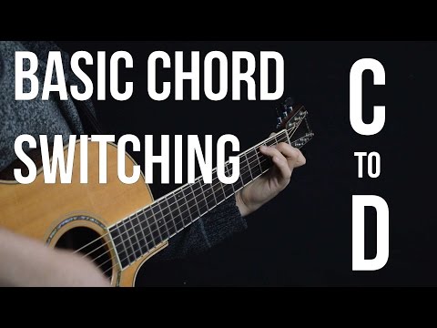 Chord Switching Practice - C to D