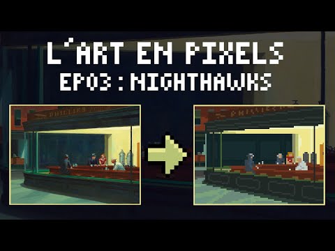 L Art en pixels EP01 La Jeune Fille à la perle Time lapse Pixel art