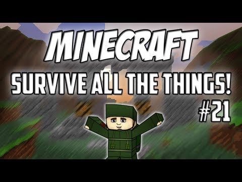 Surviving Minecraft SE03 - Ep.21: Goals & Cows